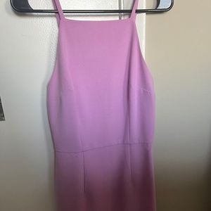 French Connection Purple Halter Dress
